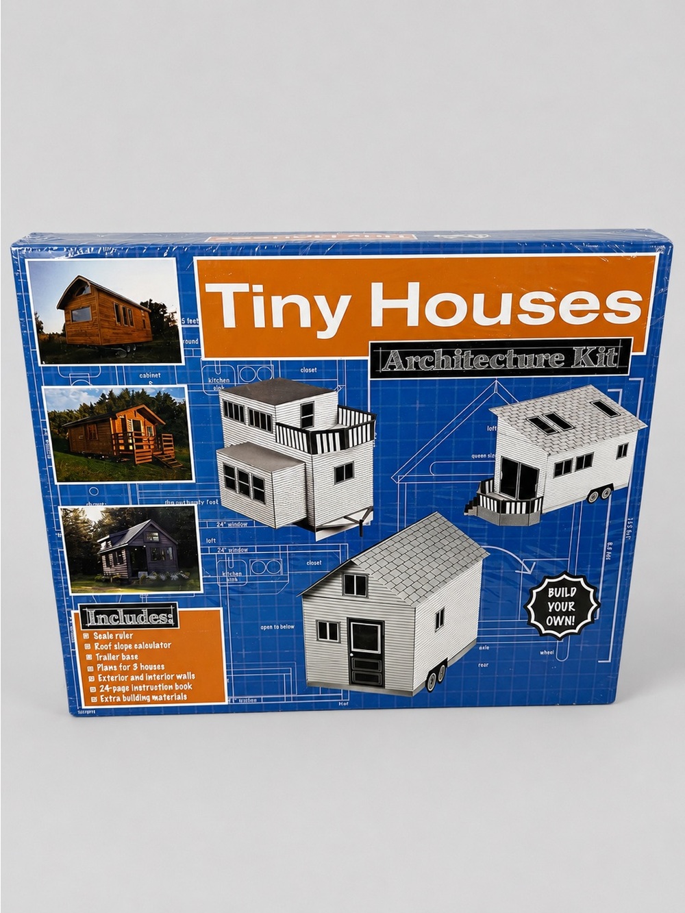 Tiny Houses Architecture Kit Build Your Own Model Set Sealed Complete Kit